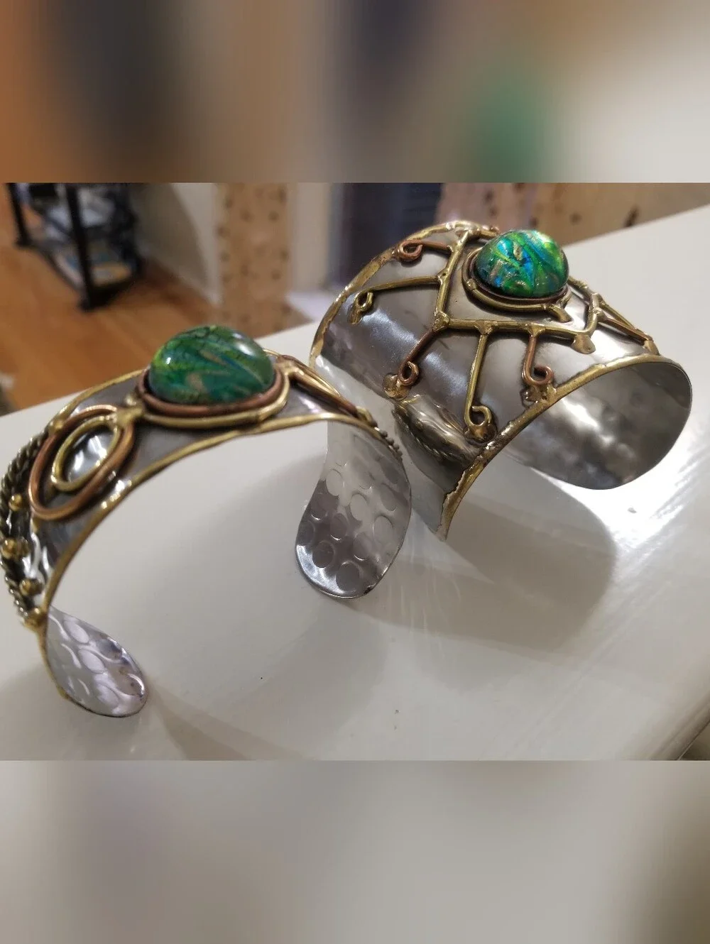 Artisan brutalist bracelets